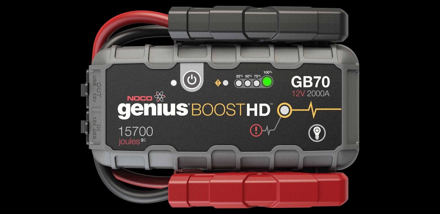 genius boost hd gb70 2000 amp jump starter